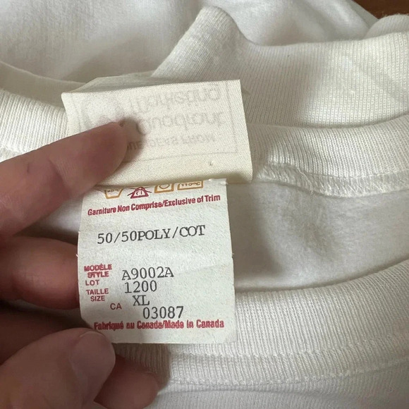 Vintage Novelty Grandparent Sweater with Pockets For Printed Photos Funny XL - Picture 6 of 8